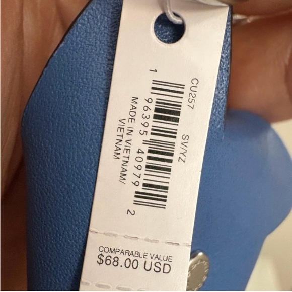 Coach Pinwheel Bag Charm NWT Red and Blue Pinwheel Keychain Bag charm - Picture 5 of 7